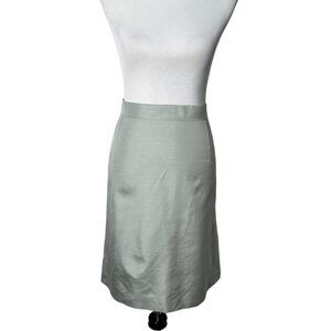 Narciso Rodriguez Green Skirt Size XS Minimalist Office Career Made‎ in Italy